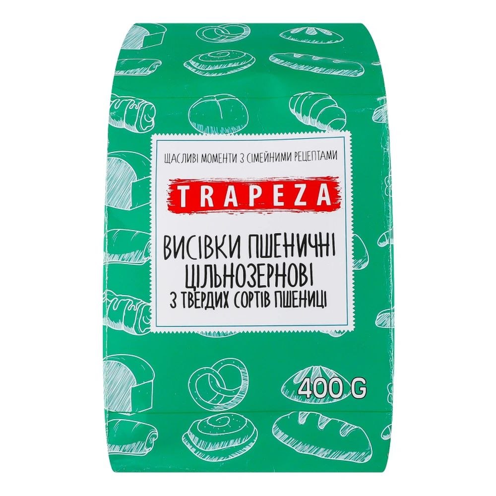 Висівки пшеничні з твердих сортів пшениці Trapeza 0,4 кг